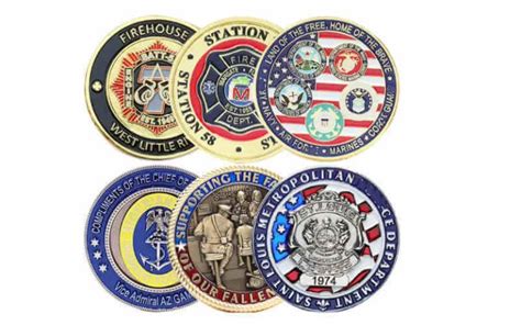 Customize Firefighter challenge Coins | Custom Challenge Coins