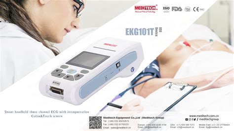 Ekg T Channels Handheld Ecg Device From Meditech Group Flickr