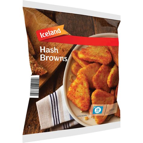 Iceland Hash Browns 800g Potatoes Iceland Foods