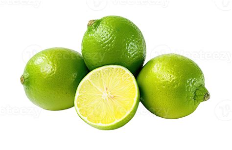 lime isolated on transparent background. PNG file, cut out. AI ...