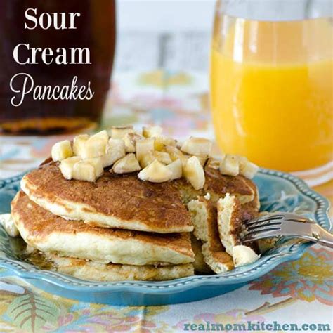 Sour Cream Pancakes | Real Mom Kitchen