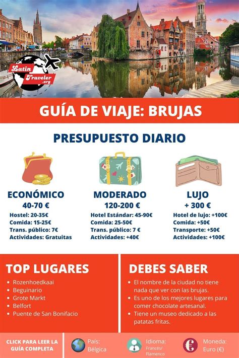 Quieres Viajar A Brujas Pero No Sabes Como Empezar A Planificar Tu