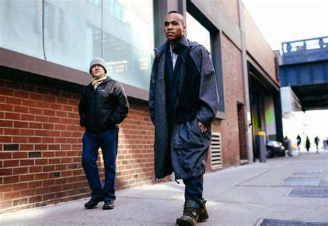 Joey Bada And Anderson Paak At New York Fashion Week Mens Fall 2016