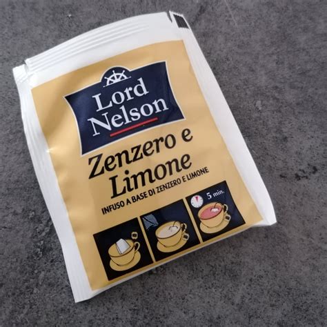 Lord Nelson Tisana Limone E Zenzero Review Abillion