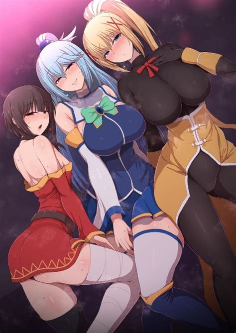 Rule Xyz Aqua Konosuba Darkness Konosuba Megumin Ponpo Girls