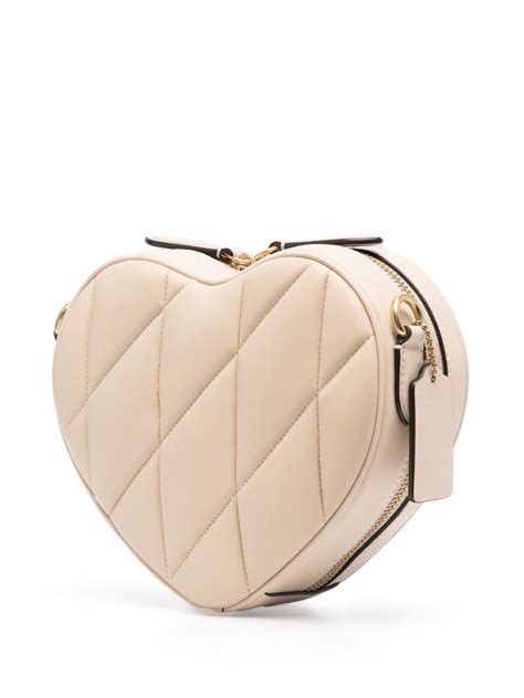 Coach Bolsa Crossbody Heart Pequeña Neutro FARFETCH MX