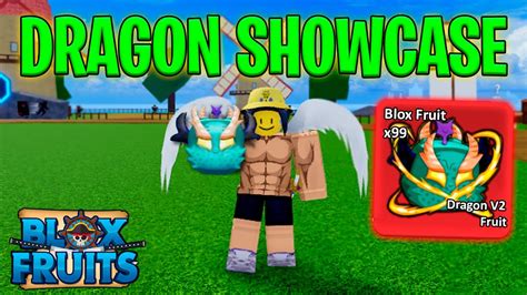 Update Parte Fruta Dragon Rework Showcase En Blox Fruits Youtube