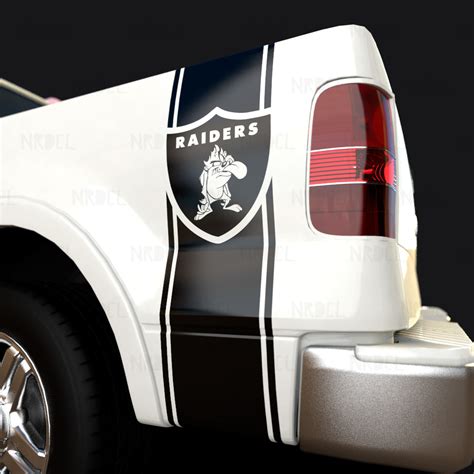 Custom Raiders Bed Stripes Decals Set | Nerdecal