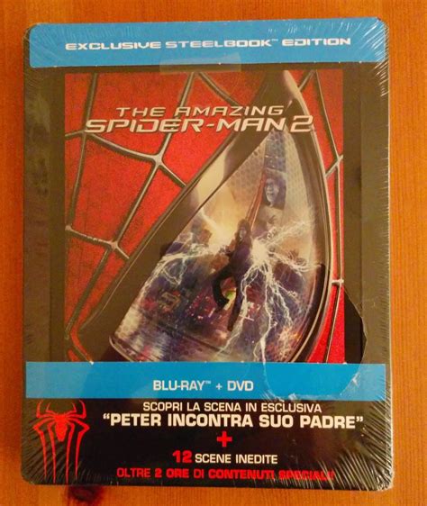 La Mia Collezione Di Blu Ray The Amazing Spider Man Steelbook