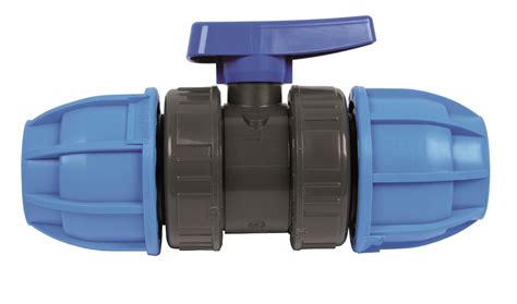 PVC U Double Union Ball Valve BV EFFAST