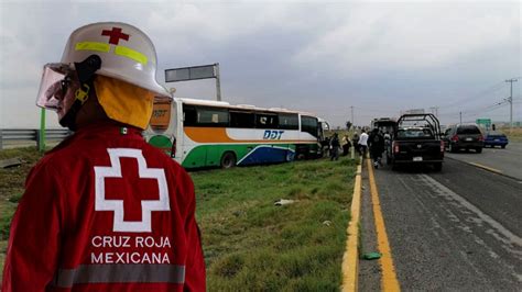 Pasajeros De Autob S Odt Se Llevan Susto Al Chocar En La M Xico Pachuca