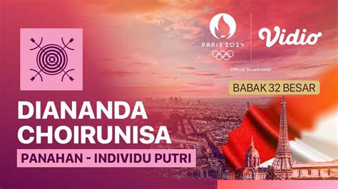 Diananda Choirunisa Panahan Babak 32 Besar Individual Full Match