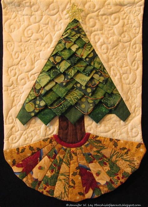 Prairie Point Christmas Tree Wall Quilt At Marsh Isle Fiber Arts