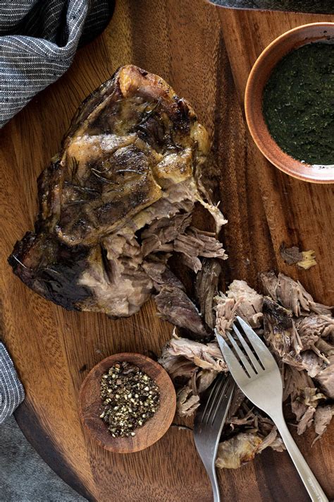 Slow Cooker Lamb Shoulder Recipe - Feed Your Sole