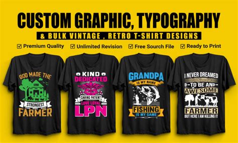 Do Minimalist Typography And Custom Graphic T Shirt Design By