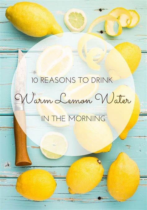 Warm lemon water – Artofit