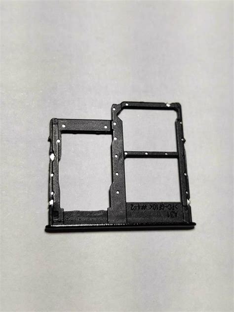 Shockware Black Sim Card Slot Tray Holder Part For Samsung A31 JioMart