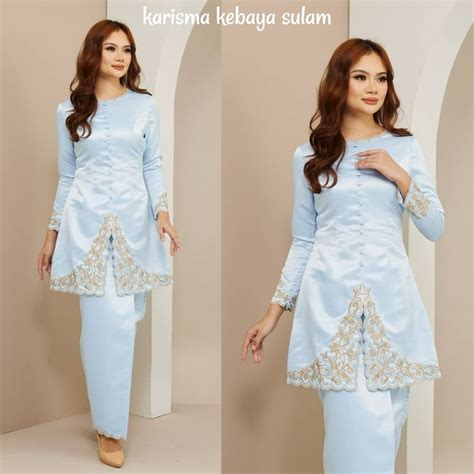 Karisma Baju Kebaya Sulam Raya Collection Women S Fashion