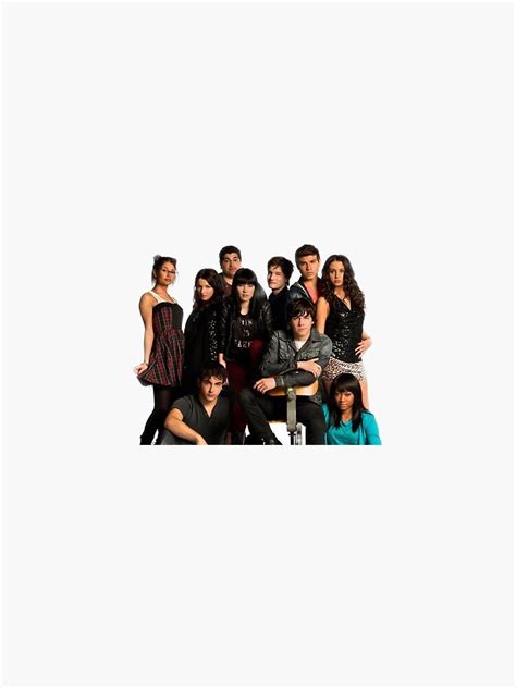 Degrassi The Next Generation Cast Sticker For Sale By Caylen03