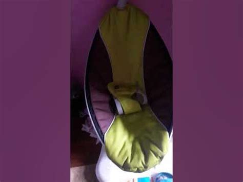 Качели шезлонг мамару 4moms - YouTube