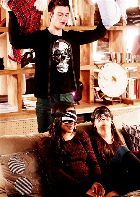 Kurt Rachel And Santana Glee Photo 33888447 Fanpop