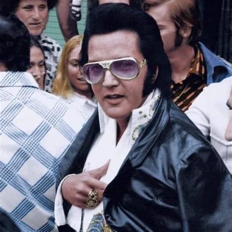 Elvis Presley And Sunglasses Elvis Presley