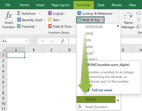 Trunc Excel Function Formula Examples How To Use