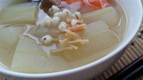 Winter Melon with Barley Soup - Souper Diaries