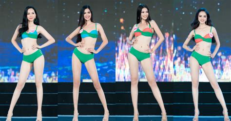Hoa hậu Việt Nam Bùng nổ phần thi bikini của Top