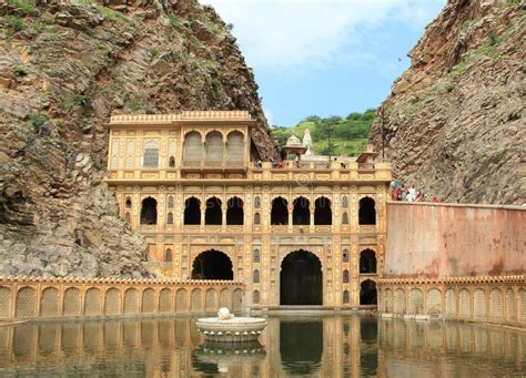 Galtaji Temple ,Jaipur.India. Stock Image - Image of ancient, indian ...