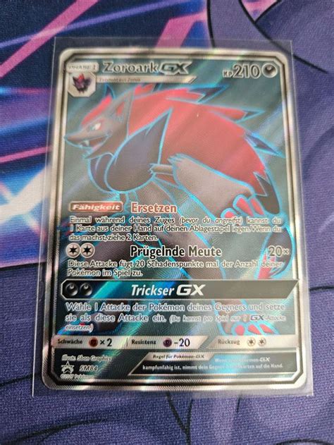 Pokemon Zoroark GX SM84 DE Kaufen Auf Ricardo