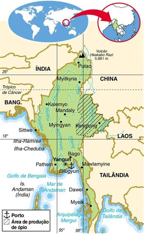 Myanmar Aspectos Geográficos e Socioeconômicos de Myanmar Kublai Khan