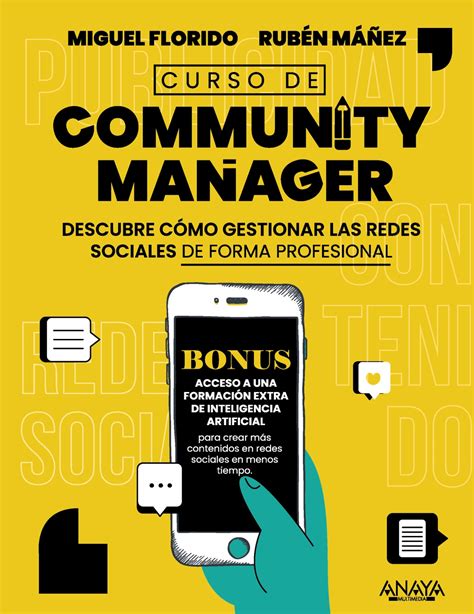 Curso De Community Manager Anaya Multimedia