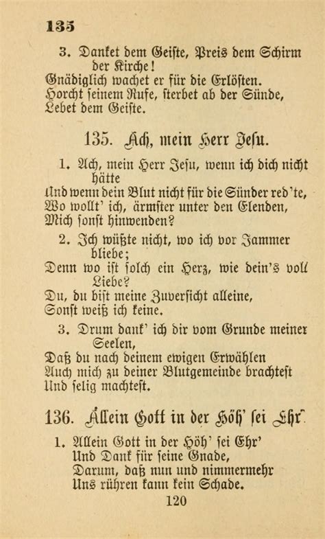 Liederbuch F R Sonntagsschulen Allein Gott In Der H H Sei Ehr