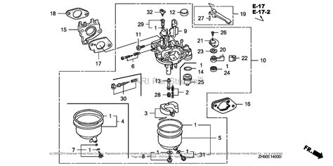 Honda Engines Gx Qag A Engine Jpn Vin Gcab To Gcab