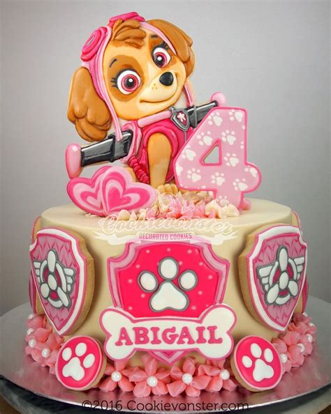 Flickr Paw Patrol Torte Skye Paw Patrol Cake Bolo Do Paw Patrol