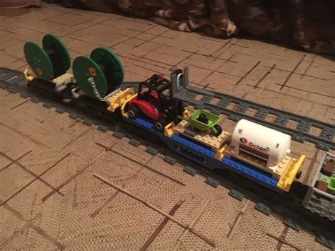 LEGO Грузовой поезд | Пикабу