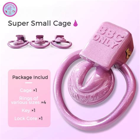 Super Small Pussy BBC Chastity Cage Purple Color Size Cage Etsy