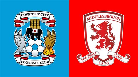 Middlesbrough X Coventry City