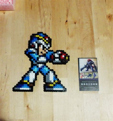 Mega Man X Perler Bead Art 575 Beads