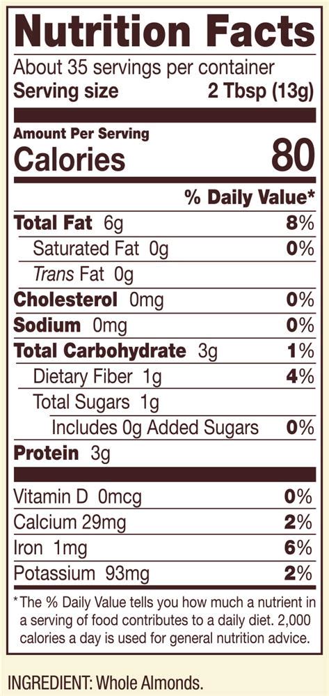 31 Almond Meal Nutrition Label - Label Design Ideas 2020