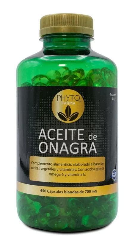 Phytofarma Aceite de Onagra 700 mg 450 Cápsulas Blandas Atida