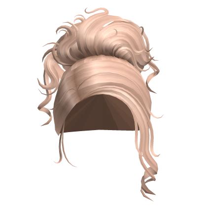 Blonde Messy Bun Roblox