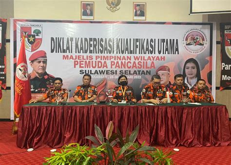 Mpw Pemuda Pancasila Sulsel Gelar Diklat Kaderisasi Kualifikasi Utama