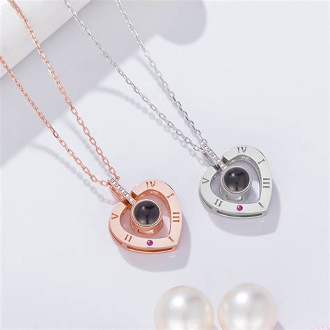 Alloy Love Pendant Languages I Love You Shaking Sounds Clavicle