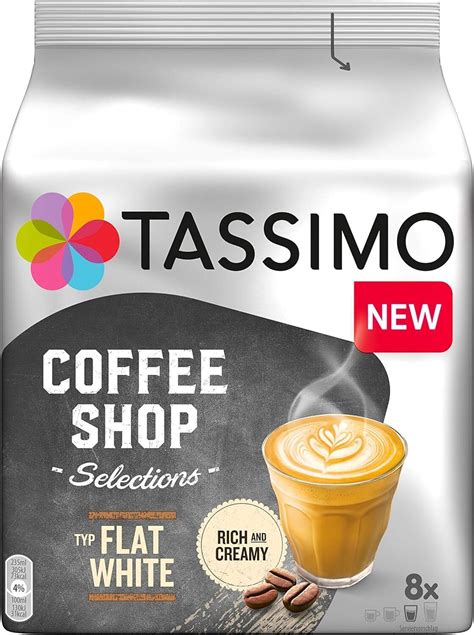 Tassimo Coffee Shop Flat White Pack Of 5 For Sale Online Ebay