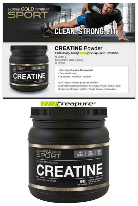 Nutrition Creatine Powder California Gold Nutrition Creatine Powder