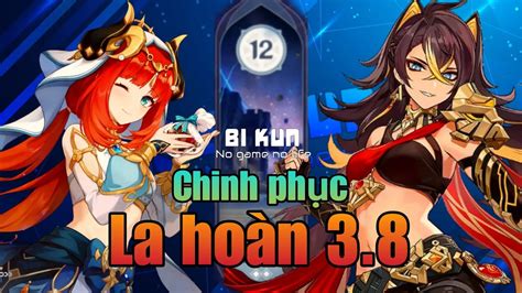 Nilou C0R0 bloom Dehya C2R1 mono hỏa chinh phục la hoàn Spiral