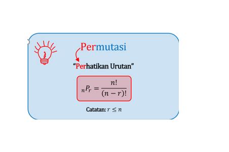 Belajar Singkat Trik Rumus Menghitung Permutasi Dengan Cepat Dan Singkat