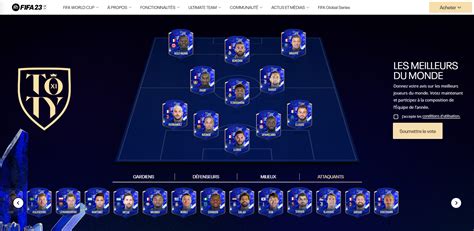 Vote Toty Fifa O Et Quand S Lectionner Les Joueurs Pour L Quipe